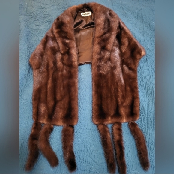 Real Mink Shawl [repost] - Picture 2 of 6